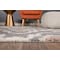 World Rug Gallery Cozy Moroccan Trellis Indoor Shag Runner Rug 2' x 7'2'' Gray 2525GRAY2X7 - alternate 4